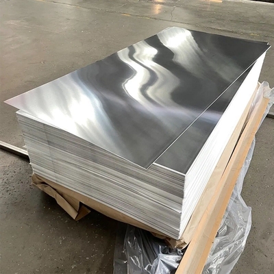 China Color plata plano liso de la placa de metal de la aleación de aluminio para industrial proveedor