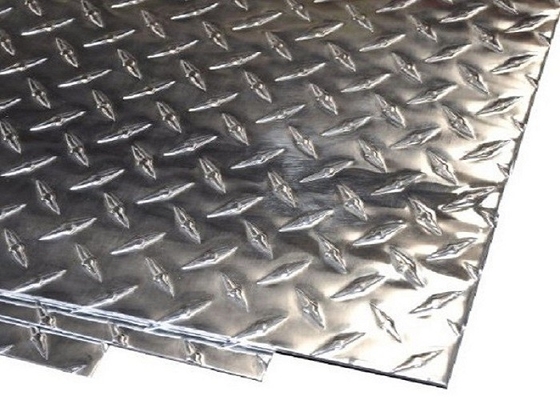 China Bobina de aluminio del peso ligero 1100 de aluminio suaves de la placa del diamante con la capa del PVC proveedor