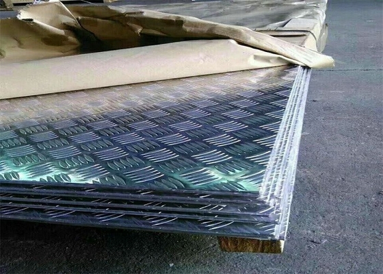 China 5 grueso de aluminio de la placa 1.0mm-6.0m m del inspector de la barra para las escaleras/piso proveedor
