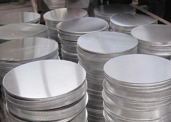 China El círculo de aluminio de la hoja A1100 a presión tamaño modificado para requisitos particulares de la fundición para la señal de tráfico proveedor