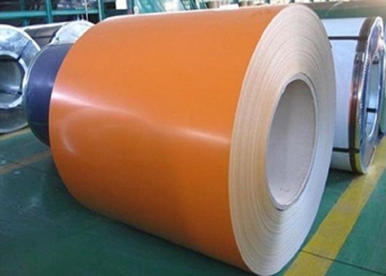 China Bobina de aluminio cubierta color modificada para requisitos particulares tamaño 1050 3003 1100 3105 2,3 toneladas - peso de 8 toneladas proveedor