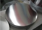 1100 anchuras del círculo de la hoja del aluminio modificaron los discos para requisitos particulares de aluminio ISO en blanco 9001 certificados proveedor