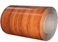 Bobina de aluminio cubierta color de madera 1050 del grano 1100 3003 recubrimiento previo en continuo del PE PVDF proveedor