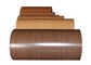 Bobina de aluminio cubierta color de madera 1050 del grano 1100 3003 recubrimiento previo en continuo del PE PVDF proveedor