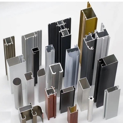 China La protuberancia de aluminio estructural de la puerta deslizante perfila perfil de aluminio industrial del guardarropa proveedor