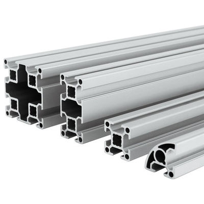 China La aduana del metal sacó los perfiles de aluminio del cuadrado industrial 6063 6061 proveedor