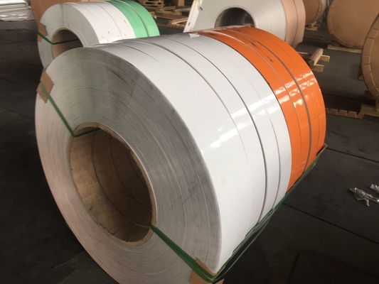 China PVDF pre pintó la bobina de aluminio 20 - 1600m m de par en par con el alargamiento del ≥8% proveedor