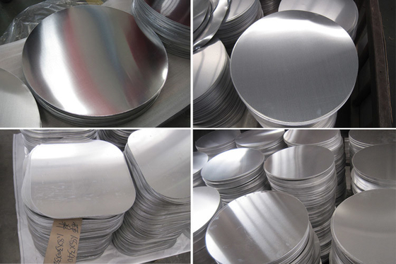 China 1050 1060 1100 3003 círculos de aluminio de la hoja/el metal redondo circunda para los utensilios de cocinar proveedor