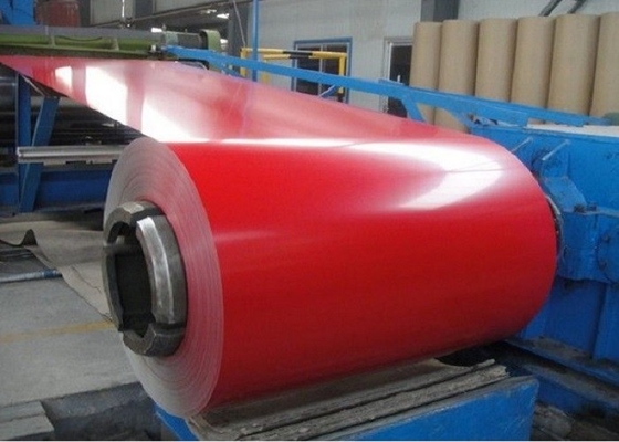 China El color de RAL cubrió la bobina de aluminio con la resistencia de impacto de la capa del poliéster ≥9J proveedor