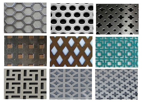 China Hoja perforada hexagonal cuadrada de perforación 3003 H14 para los paneles de pared acústicos proveedor