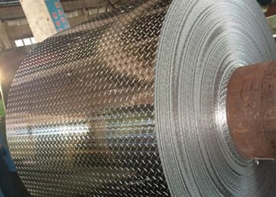 China Placa de aluminio modificada para requisitos particulares de Diamond Plate Sheets 3003 de aluminio para los contenedores de almacenamiento proveedor