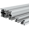 La aduana del metal sacó los perfiles de aluminio del cuadrado industrial 6063 6061 proveedor